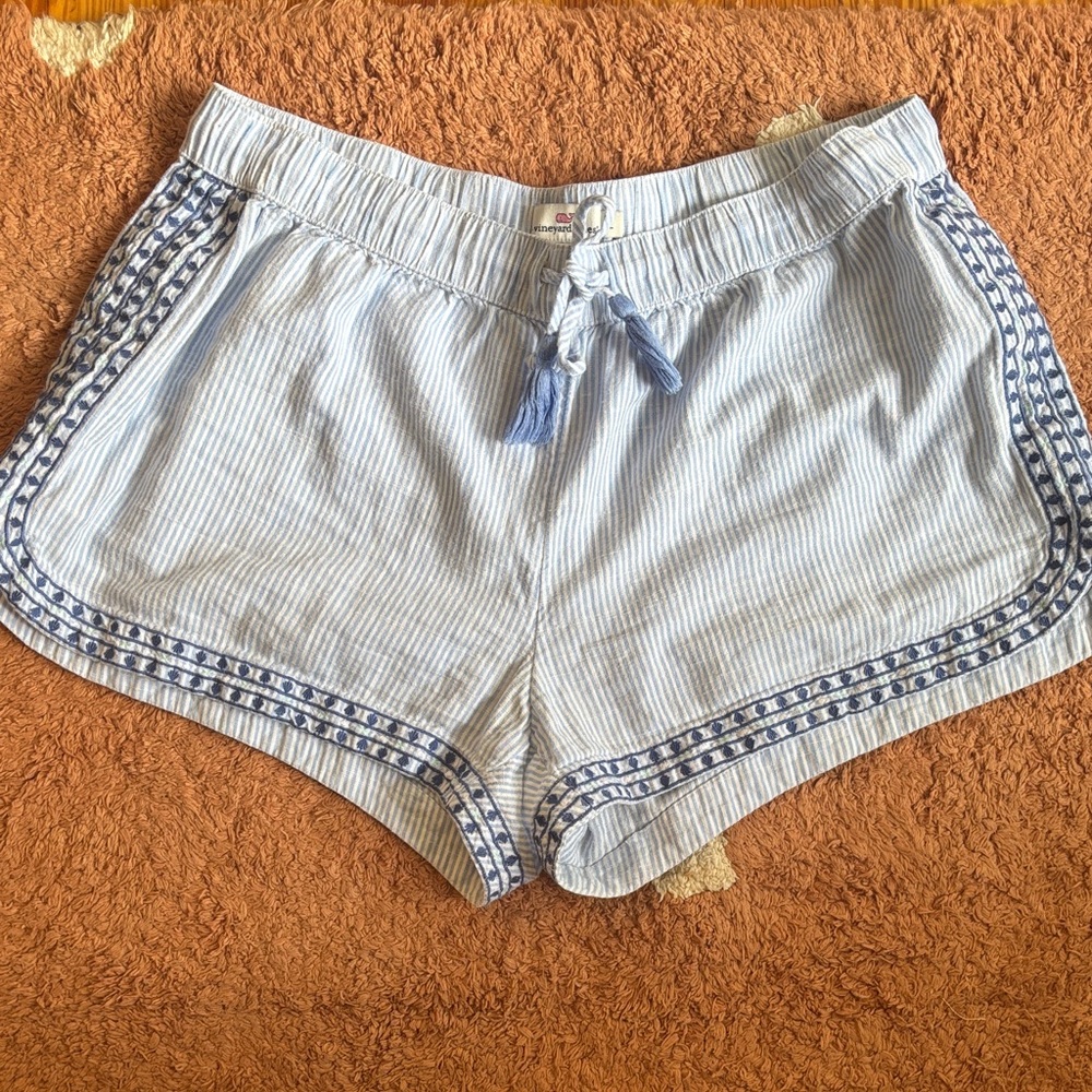 Vinyard Vines Striped Women's Shorts - Picture 2 of 7